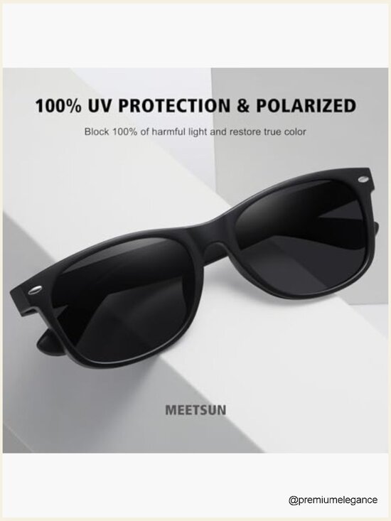 Classic Polarized Sunglasses for Women Men Retro Sun Glasses UV Protection 3